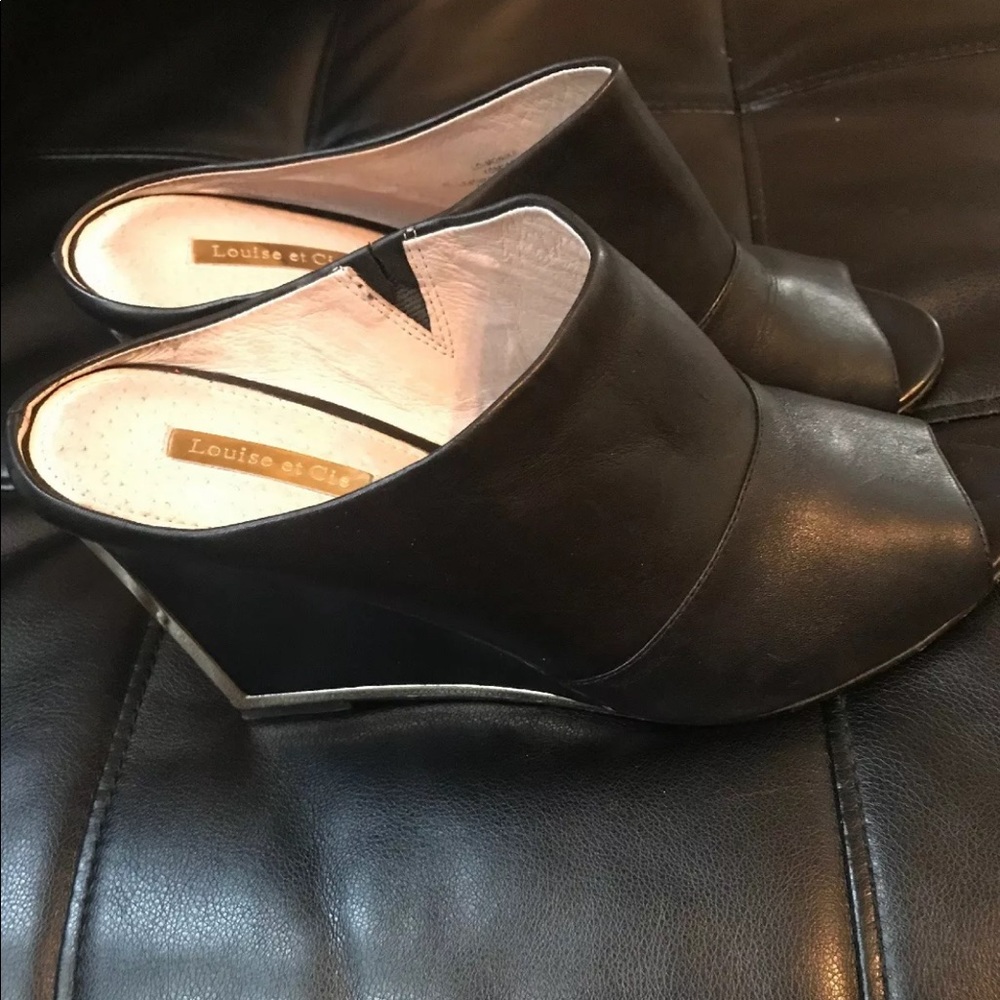 Wedge High Heel slides